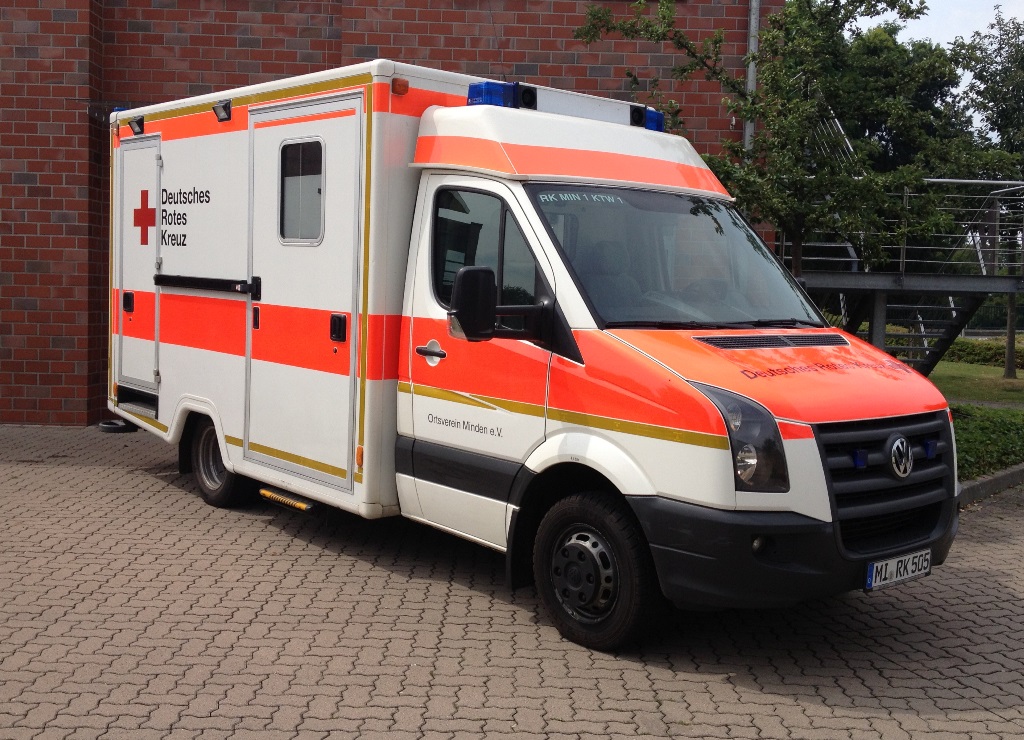 Rotkreuz Minden 1 KTW 1 Krankentransportwagen DRK Minden