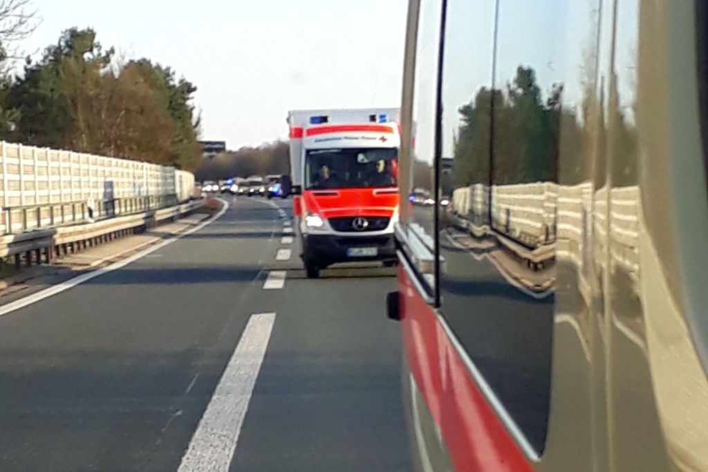 Betreuungsplatz auf dem Marsch nach Paderborn