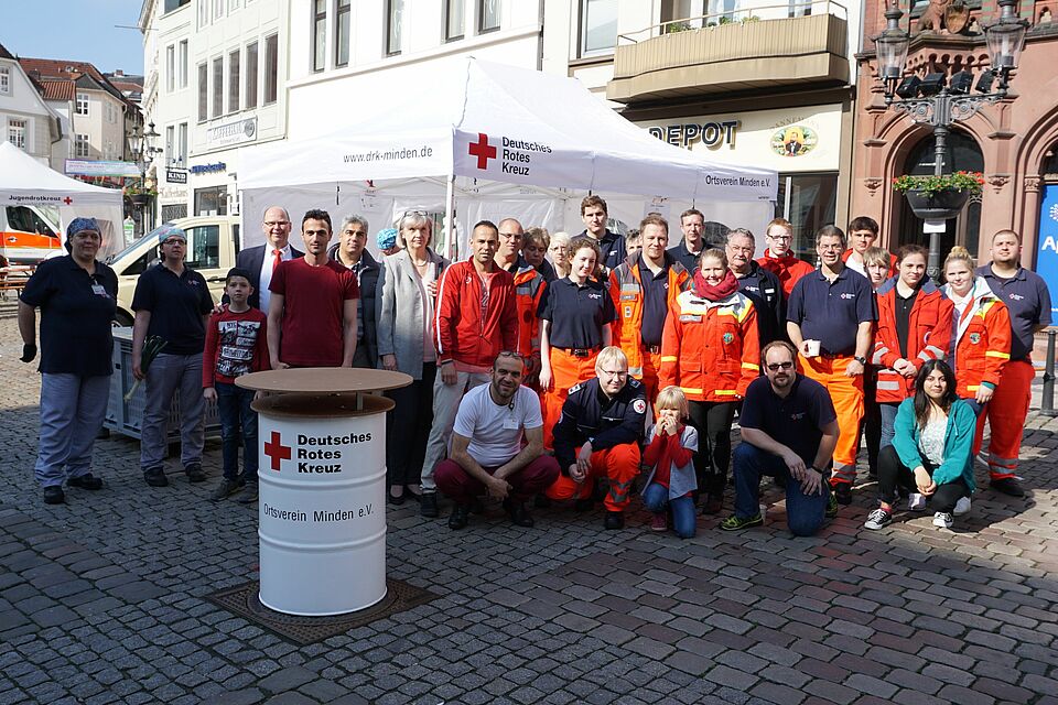 Ein tolles Team bei schönem Wetter