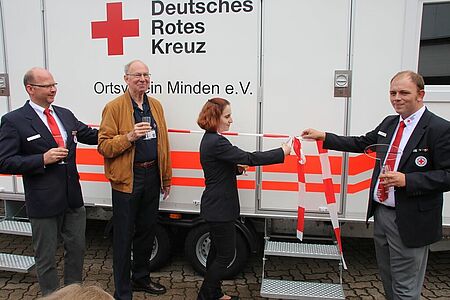 Übergabe Sanitätsstation 2017