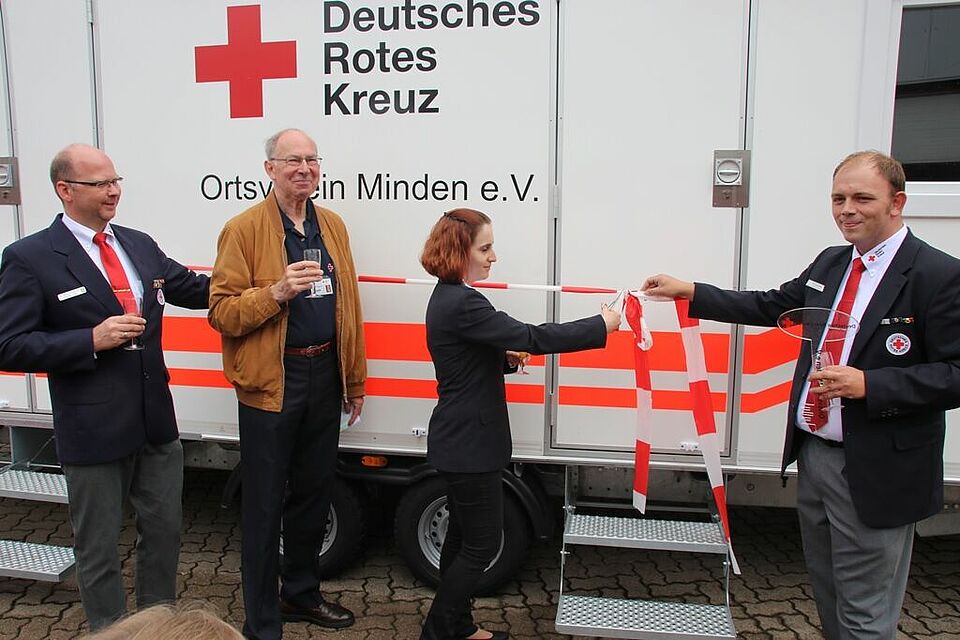 Übergabe Sanitätsstation 2017