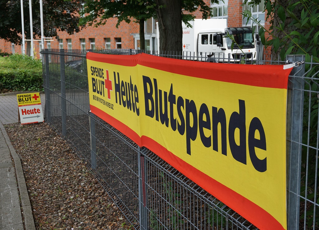 Blutspende-Plakat