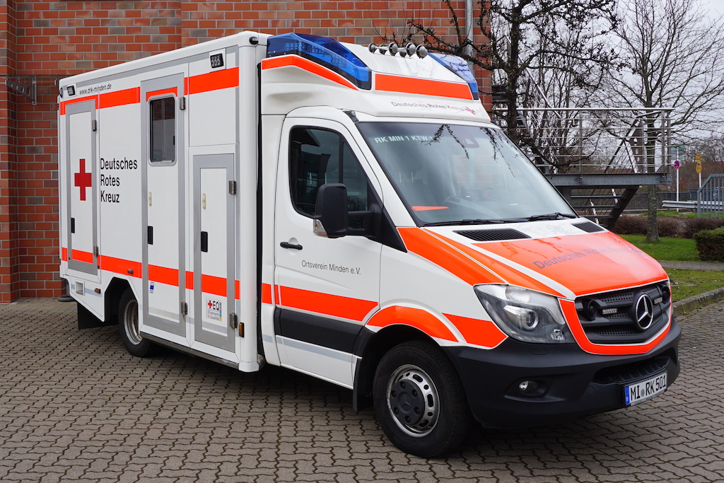 Rotkreuz Minden 1 KTW 1 Krankentransportwagen DRK Minden